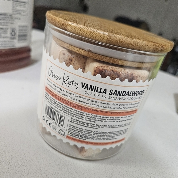 Grass Roots Vanilla Sandalwood Shower Steamers! - Picture 2 of 2